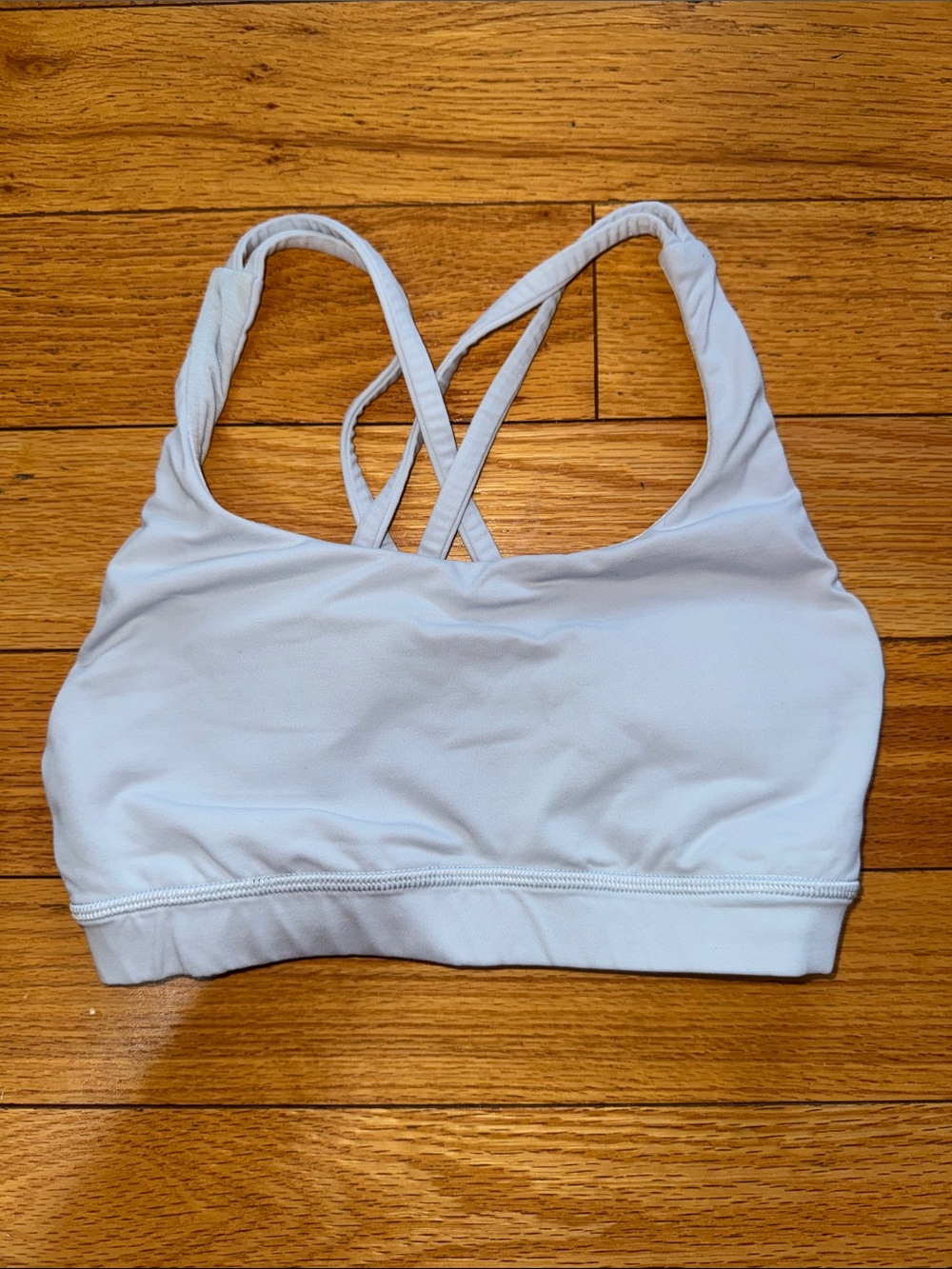 lululemon athletica Light Blue Energy Sports Bra